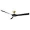 Modern Forms Torque 3-Blade Smart Ceiling Fan 58in Satin Brass/Black with Remote Control, 3 Blades, 120 V FR-W2204-58 - alternate 1